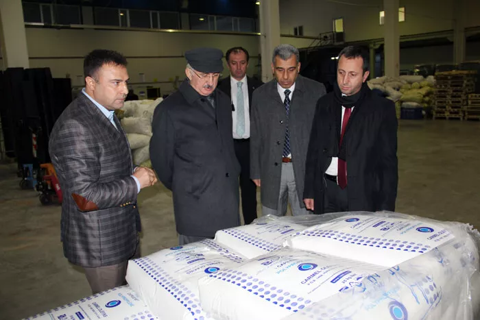 Visite de notre usine par le Gouverneur Âlim BARUT