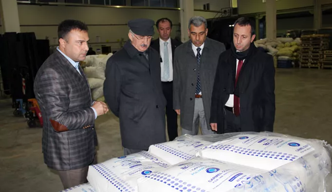Visite de notre usine par le Gouverneur Âlim BARUT