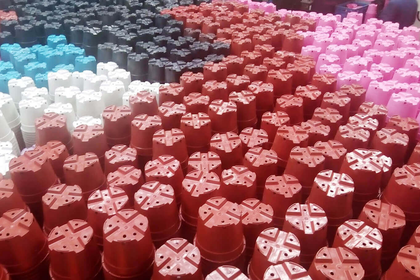Pot coloré
