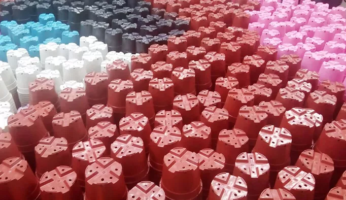Pot coloré